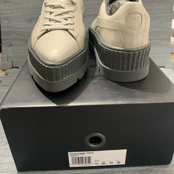 Puma Fenty by Rihanna Pointy Creeper Patent Dove - Picture 7 of 8